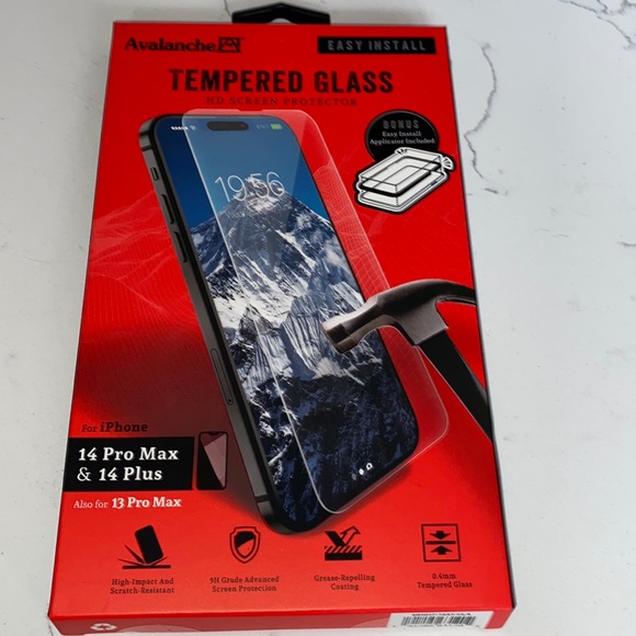 AVALANCHE tempered glass hd screen protector for iphone - Picture 1 of 2